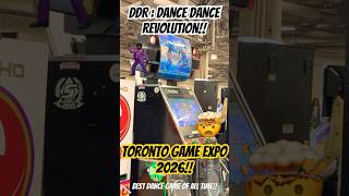 DDR : DANCE DANCE REVOLUTION! CLASSIC GAME! TORONTO GAME EXPO 2026!! #toronto #canada #ddr #tge #416