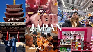 last day in japan… missed the last train | flight got cancelled | shopping | food