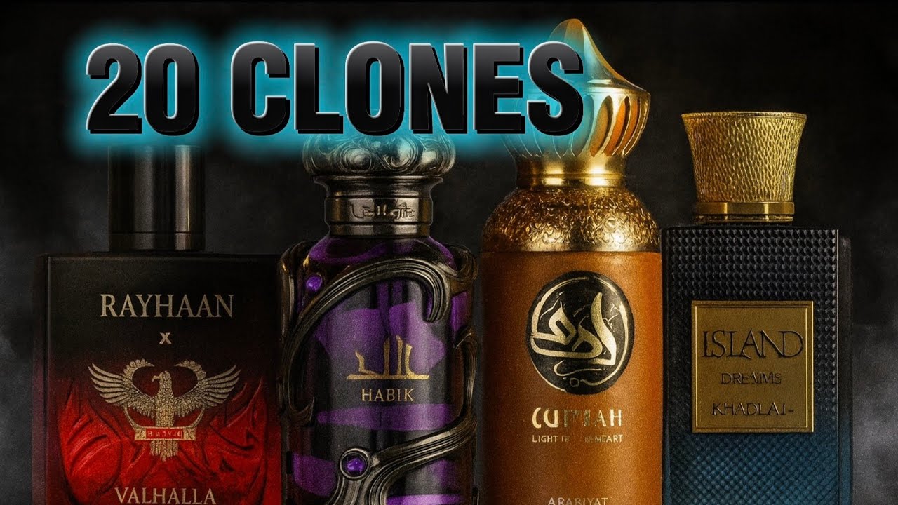 20 NEW MEN FRAGRANCE CLONES TO OWN IN 2025 ( Vol.4 )