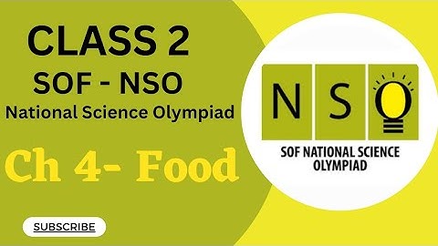 Class 2/SOF-NSO/Chapter 4-Food #sofnso #class2nso