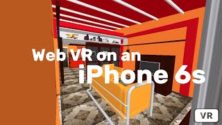Web VR Demo Running on iPhone 6s screenshot 4