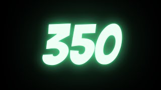 [3:50] 350 Seconds Countdown with Every Second Beeps | 350s Time Alarm Loud Noise When Ends 1080p 350 Minute Timer Countdown With Alarm Sound Effect