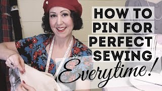 5 Steps on How to Pin Fabric and Seams Together for Perfect Sewing Every Time!
