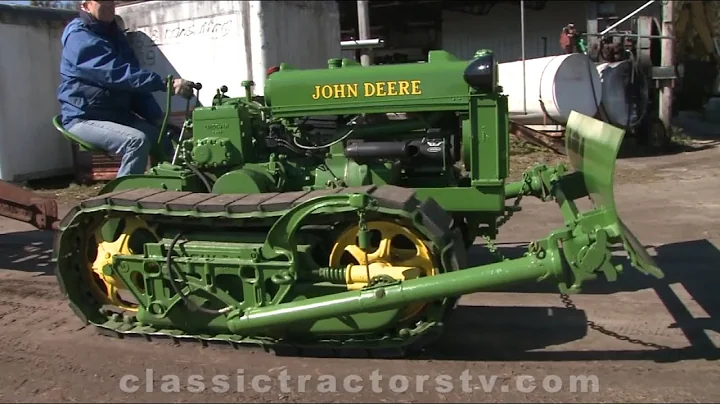 The First John Deere "Crawler" Tractors! 1947 John...
