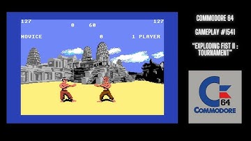 Exploding Fist II : Tournament (Commodore 64 / Gameplay #1541)