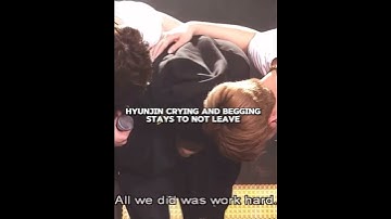 sad straykids moments so we can cry #straykids #sad #bangchan #jeongin #hyunjin #felix