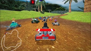 SuperTuxKart - Amazonian Journey, 20 laps