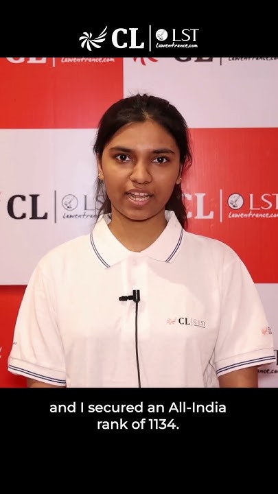 Nandini Garg's secured AIR 1134 and is heading to NLU Punjab # ...