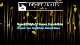 Demet Akalın - Esiyor (SÖZLERİ & LYRICS) Resimi