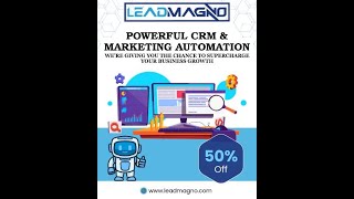 Were giving you the chance to supercharge your business growth with 50 OFF all Lead Magno plans.