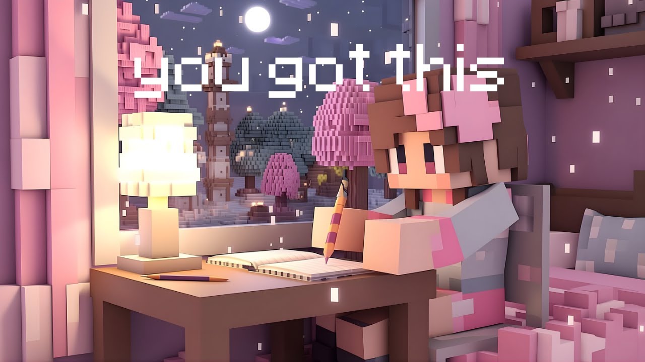 cozy minecraft study session ~ deep focus lofi beats to study/work to