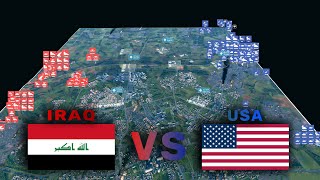71.000 IRAQ ARMY vs 90.000 US ARMY | WARNO screenshot 4