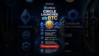 Circle launches cirBTC wrapped Bitcoin on Ethereum