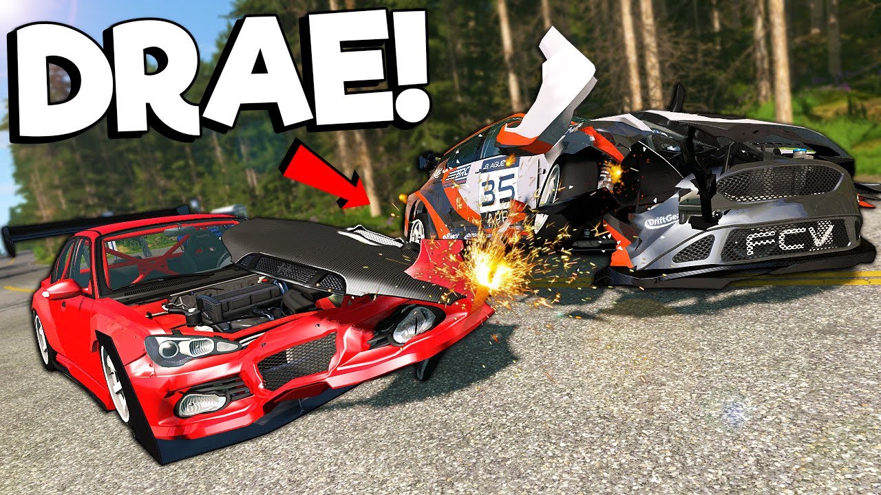 ⁣We Trolled Drae and Crashed His Car! - BeamNG Multiplayer Mod Gameplay (Police Escape)