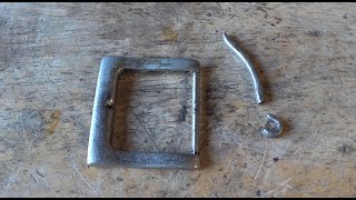 How To Fix A Broken Belt Buckle Prong