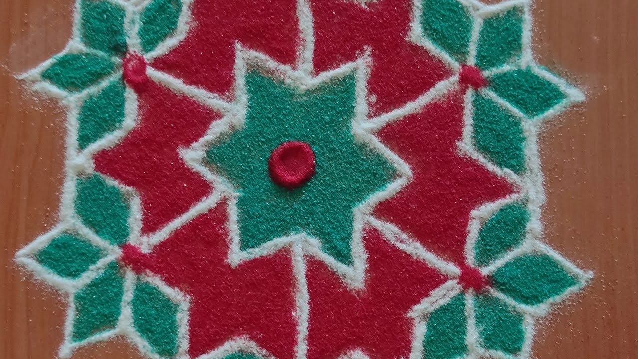 #बघताच क्षणी आवडेल सुंदर रांगोळी# ठिपक्यांची रांगोळी# dots rangoli design ✨✨