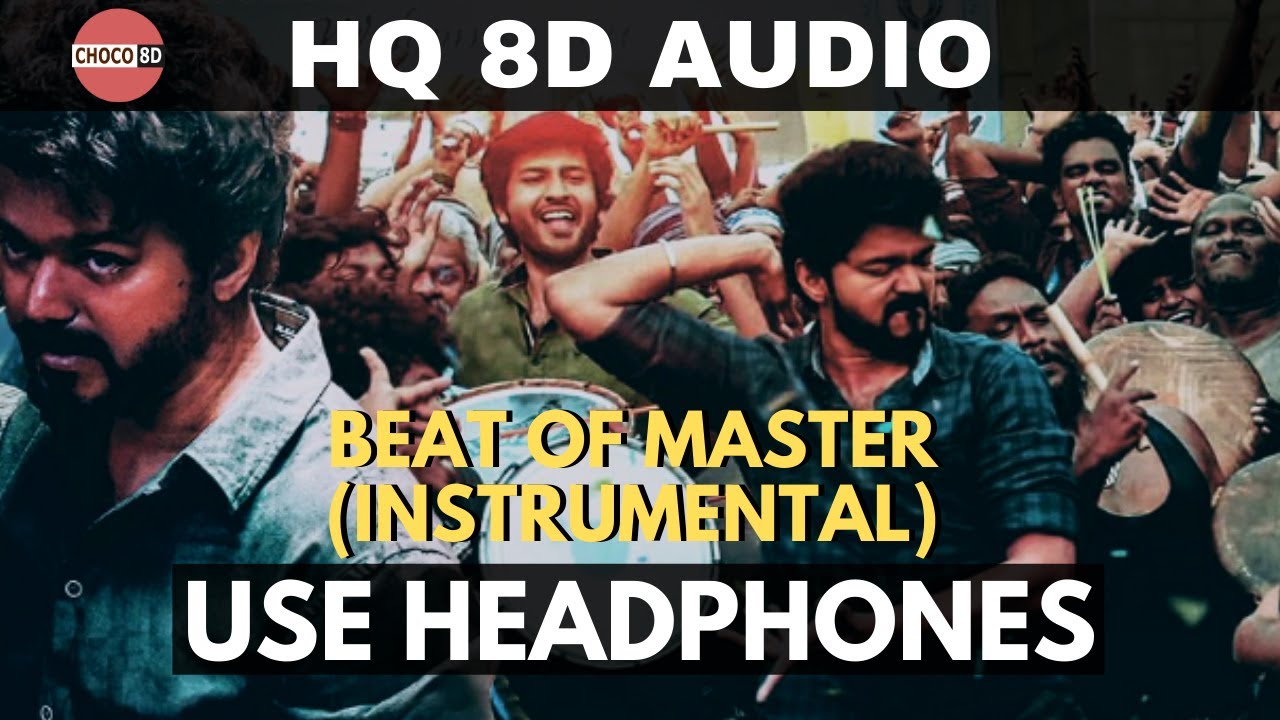Beat of Master 8D (Instrumental) | (8D AUDIO) 🎧