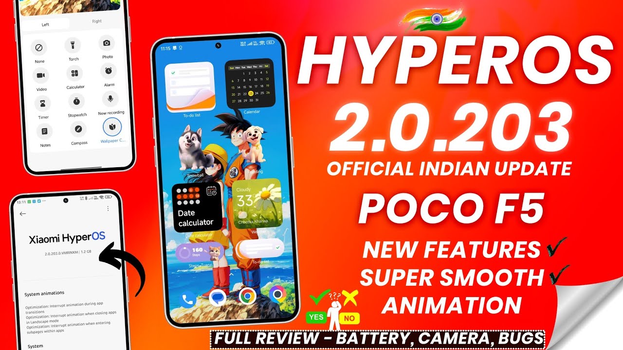 HyperOS 2.2 Full Review After Complete Test Ft Poco F5, Battery, Performance, Features, Camera 🔥