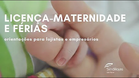 Quem está de licença maternidade tem direito a férias?