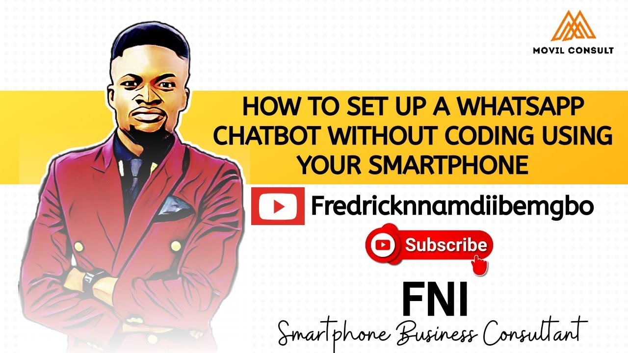 How to Setup a WhatsApp Chatbot without coding using your Smartphone ...