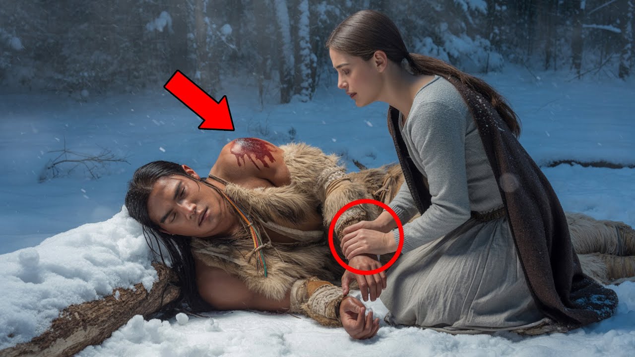 She Found a Lakota Warrior Dying in the Snow—Three Days Later, His Tribe Surrounded Her Cabin