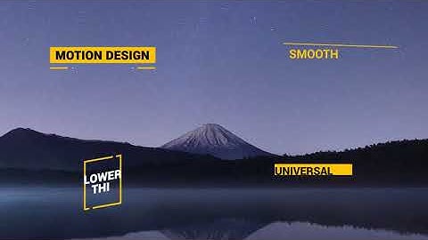 35 Clean Lower Thirds | 4K titles for Premiere Pro 2019