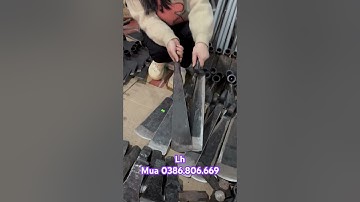 DẦM CỔ THẲNG CỔ CONG CHẤT LIỆU THÉP NHÍP CHUẨN CHẤT LƯỢNG ĐÁNH CÂY ĐI RỪNG CỰC TIỆN LỢI