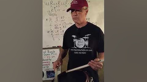 Drag Paradiddle 1 & 2 - Part 3 - Deep childlike exploration of this Drum Rudiment to learn (22PWG)