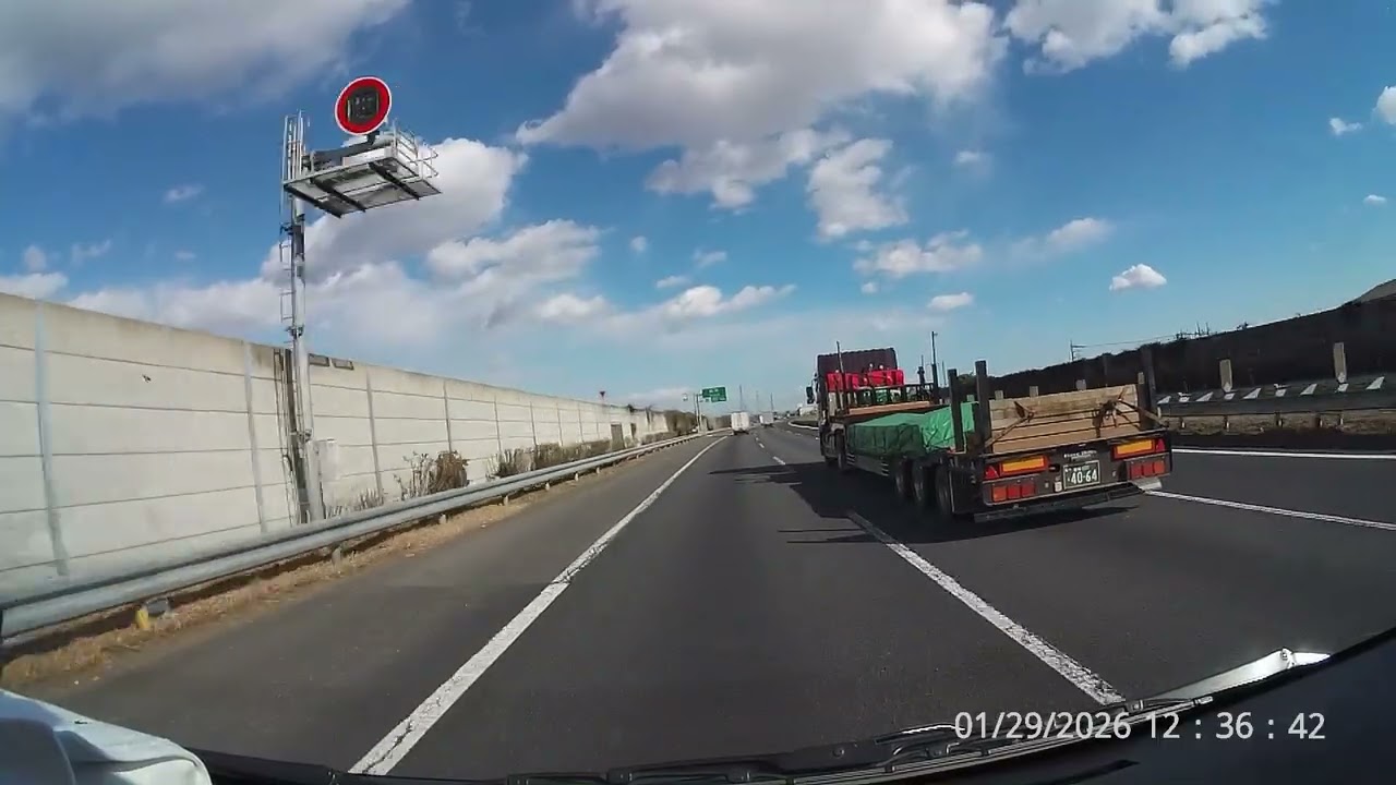 2026年1月29日 海老名JCT（東名高速道路）→日光IC（日光宇都宮自動車）その2