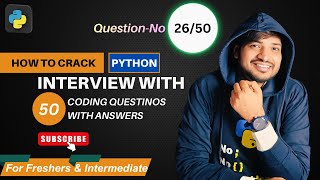Bubble Sort in Python | Step-by-Step Explanation | Python Interview Question  #26