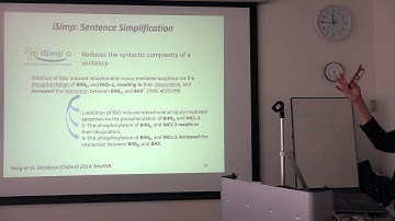 Natural Language Processing and Semantic Annotation of Biomedical Scientific Literature...