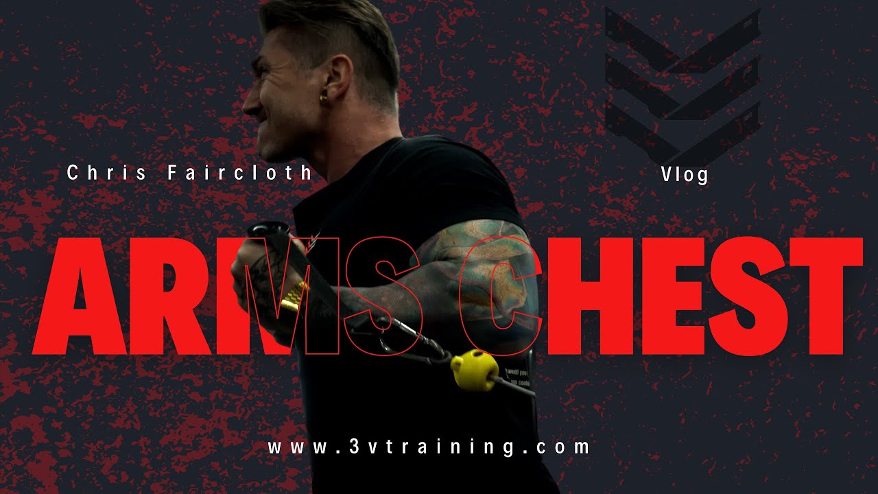 Training Vlog - Arms / Chest/ Shoulders
