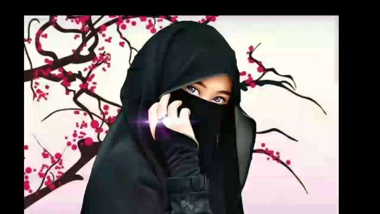 Kumpulan Gambar Kartun Wanita Berhijab Niqab Lagu Man Ana Cover By Nissa Sabyan YouTube