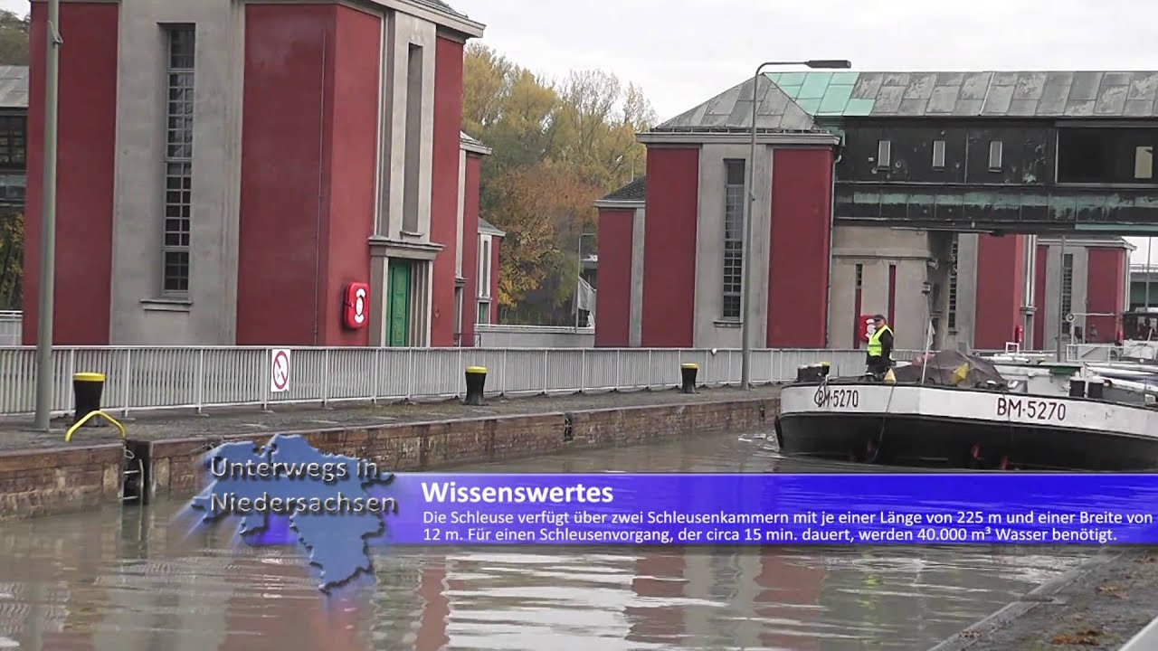 Hannover-Anderten (Schleuse Anderten) - Unterwegs in Niedersachsen (Folge 22)