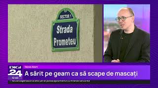 O agentă de la Poliția Locală S1 a sărit pe geam ca să scape de mascați și a sunat o amică