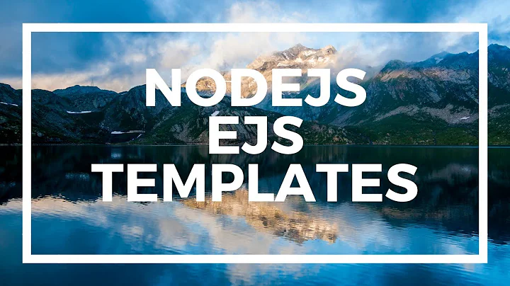 NodeJS For Beginners: Getting Started With EJS Templates With Express