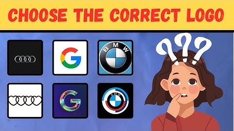Photographic Memory 🧠 Test: Spot the Right Logo || Logo Quiz