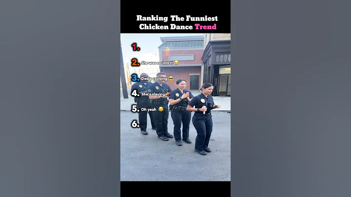 Ranking The Funniest Chicken Dance Trand🤣💃#viral #dancing #tiktok #pranks k