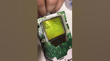 Gameboy DMG no image after removing back polarizer (preparing for backlight mod)