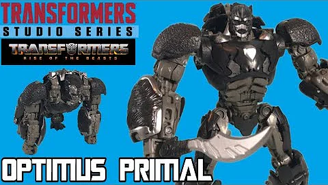 Studio Series 106 - Leader Class Optimus Primal Review - Transformers Rise of the Beasts