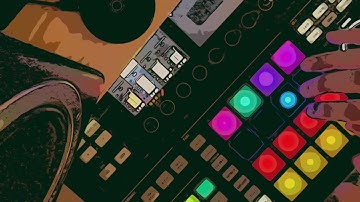 Farforfan#128 Beat made with Maschine studio,  Komplete kontrol m32 and splice