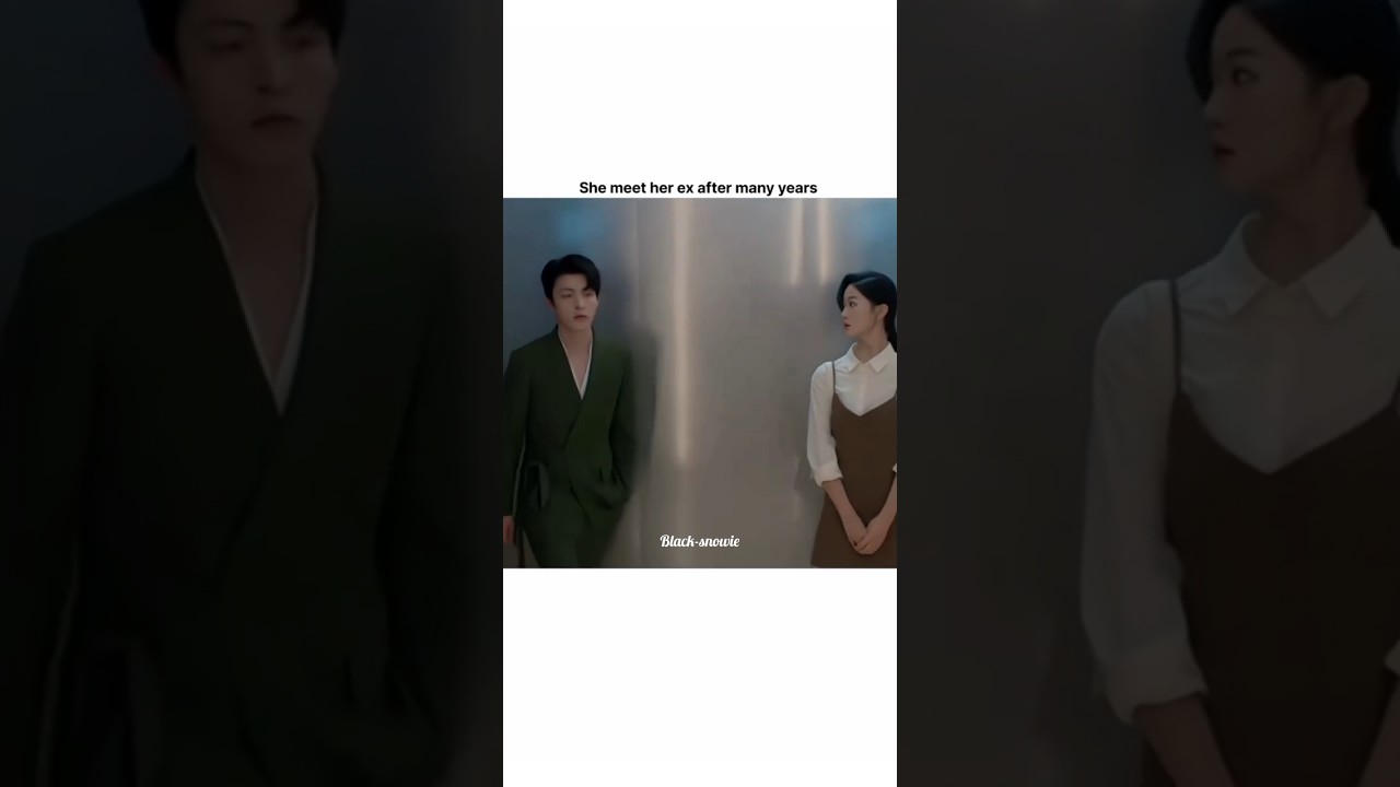 When she meet her ex after many years!! 