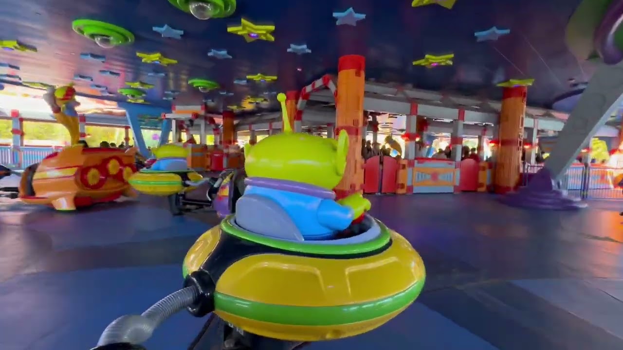 Alien Swirling Saucers