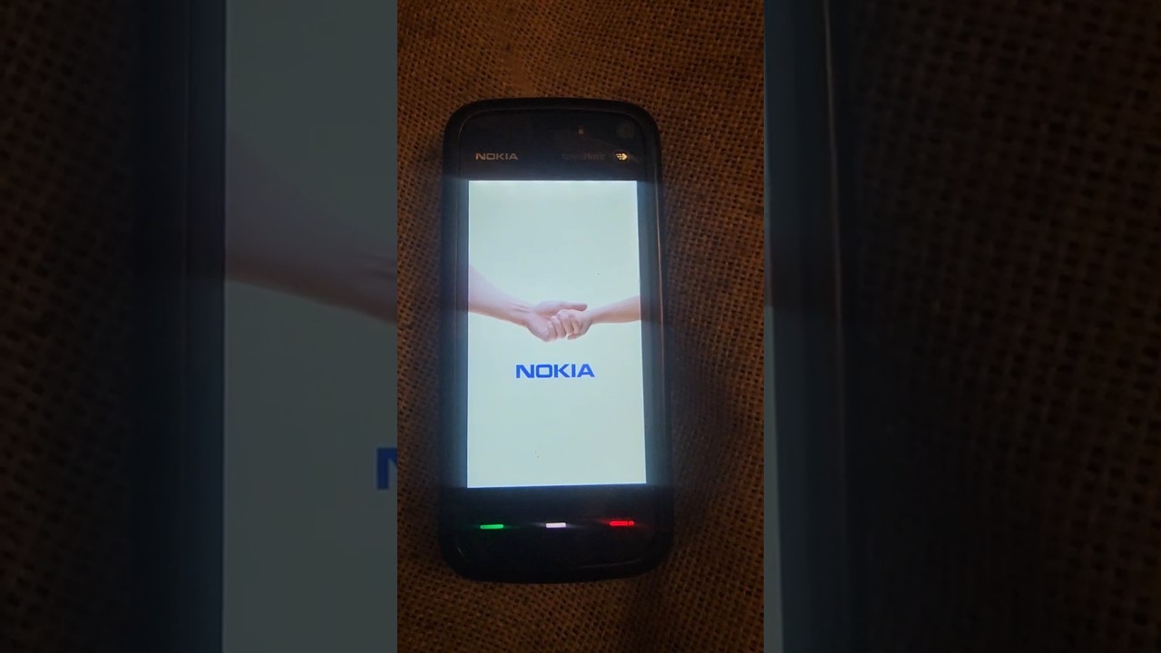 Nokia 5800 (2008) Startup and Shutdown