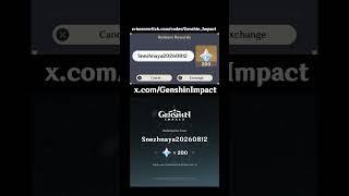 [EXPIRED] April 24, 2026 PRIMO Code #genshinimpact #free #redeemcode
