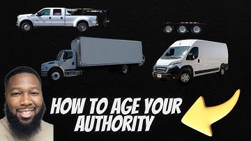 How to AGE your MC & DOT # for NEW Authorities | Insurance Hack | Hotshots | Boxtrucks | Cargo Vans