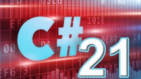 21 C#  for Beginners 21 : Getter and Setter in C#