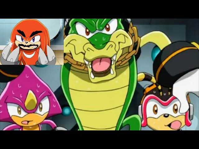  Information about Knuckles Chaotix and the Sonic X  cartoon