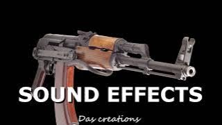 Ak 47 sound effect#sound effects #gun sound