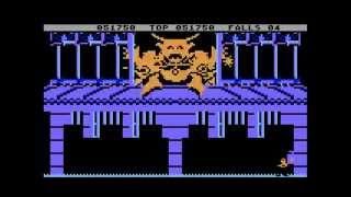 Bruce Lee Atari XL\XE Game (intro, gameplay and ending)